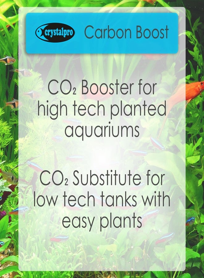 crystalpro Carbon Boost - Liquid Carbon Source for Aquarium Plants - CO2 Alternative for Faster Growth in Freshwater Tanks - Part of The Flora Nutrition Series - 16.9 fl oz - Image 3